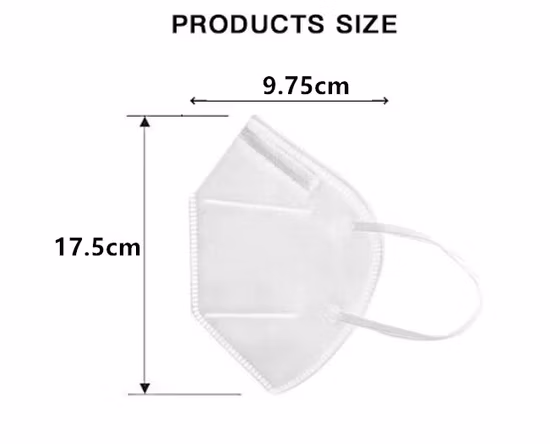 Factory 5 Layers Earloop KN95 Face Mask for Daily Protection