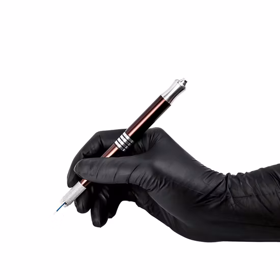 Medical Protective Disposable Tattoo Safety Work Glove, Rubber Medical Examination Latex Gloves