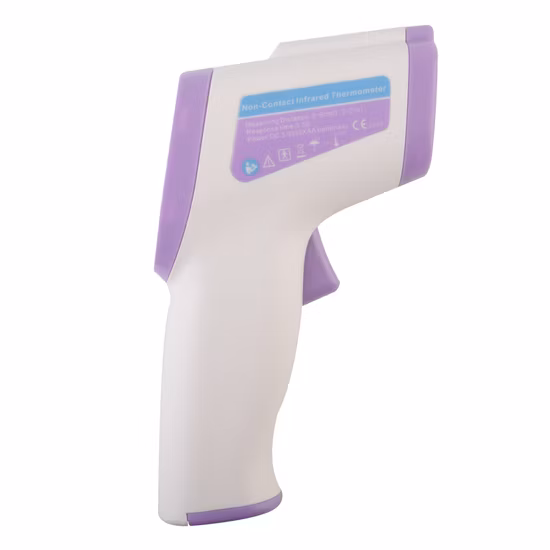Office Hospital Supermarket Intelligent Professional High Temperature Automatic LCD Forehead Non Contact CE FDA RoHS Digital Infrared Thermometer